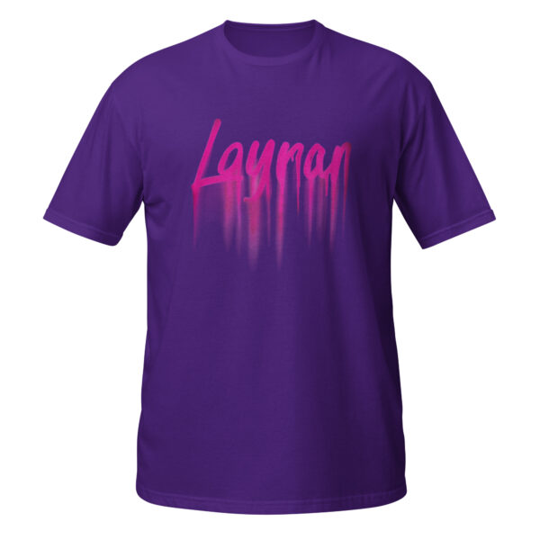 unisex-basic-softstyle-t-shirt-purple-front-68b614544871a.jpg Neon Drip