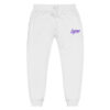 unisex-fleece-sweatpants-white-front-68b66b4e3fc74.jpg Drop Activo