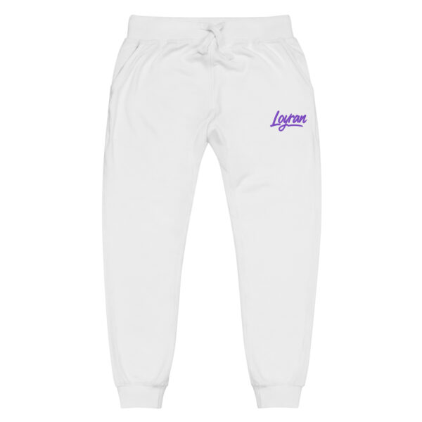 unisex-fleece-sweatpants-white-front-68b66b4e3fc74.jpg Drop Activo